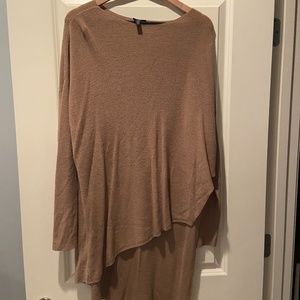 Eileen Fisher Asymmetrical Sweater - Beige